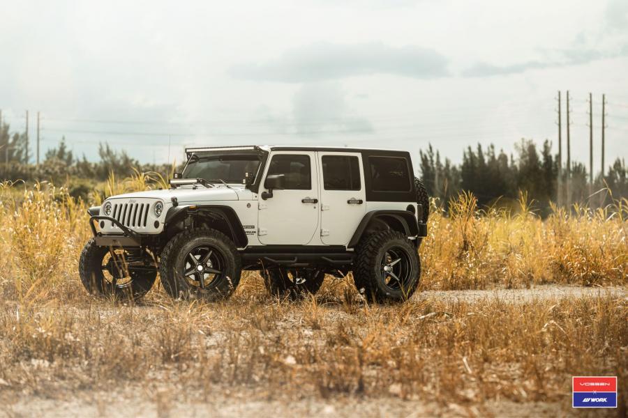  Jeep Wrangler Unlimited on Vossen Wheels (VWS-3) 2016 года  (фото 5 из 13)